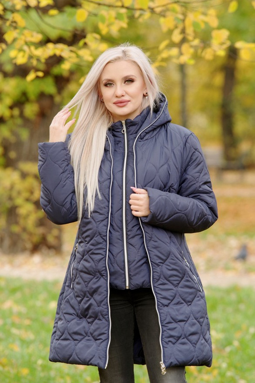 Kurtka zimowa - KP100-3 (granat)