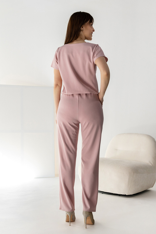 Kombinezon 001 - Pudrowy róż