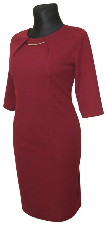 Sukienka PAMEA PSUK900-11 Bordo