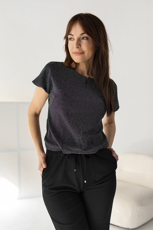 Kombinezon 001 - Lurex czerń